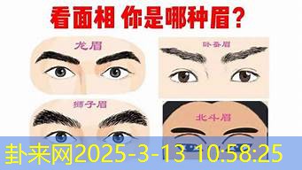 面相眉毛稀疏洞察性格刚柔​
