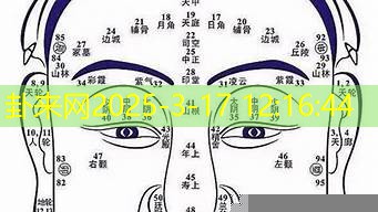 面相算命图解十二宫之：疾厄宫